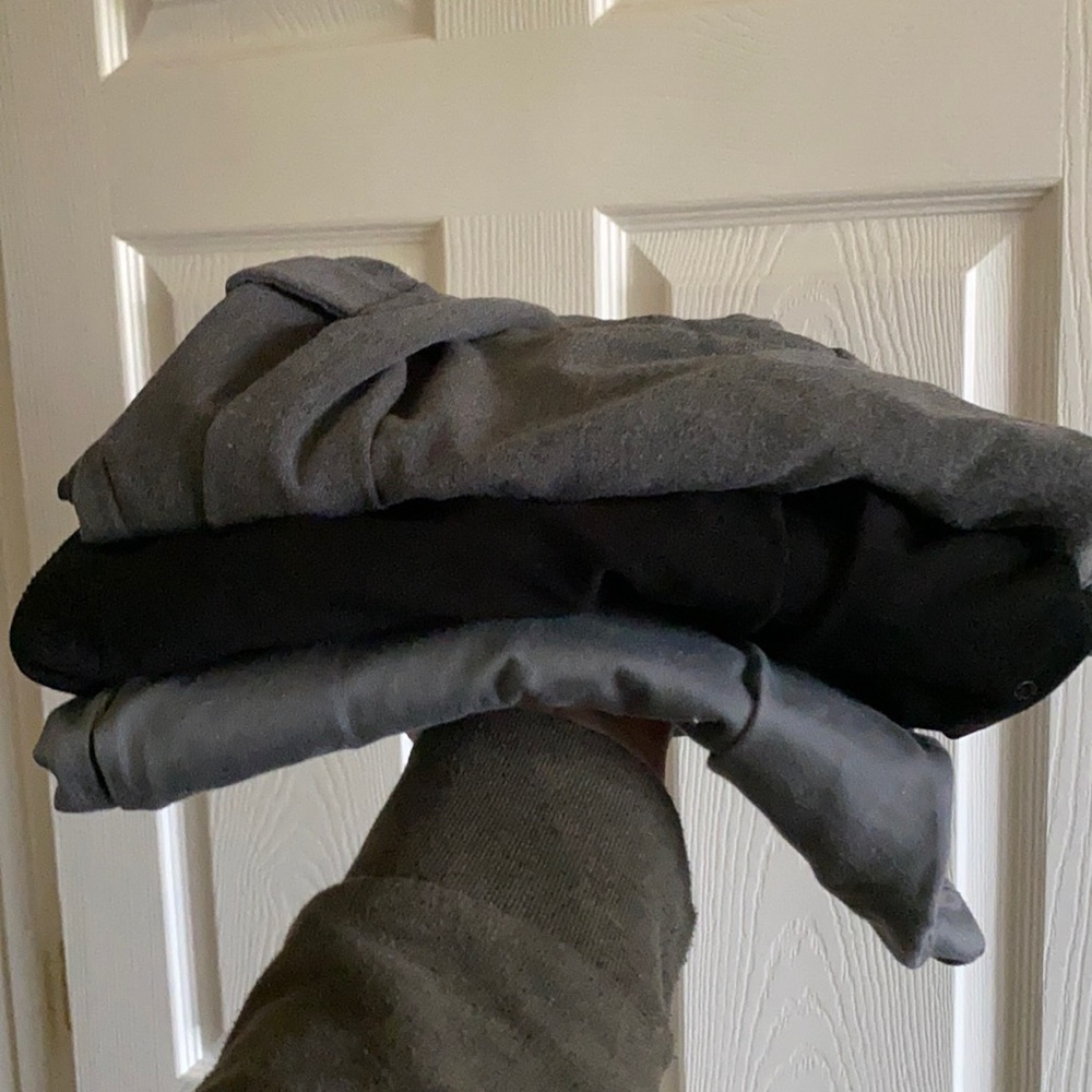 Set of 3 maternity work pants